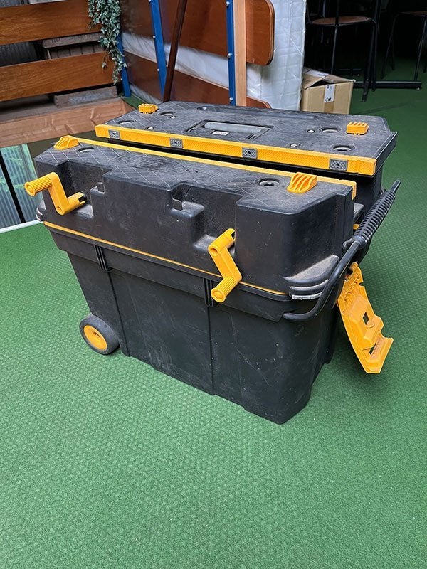 Gereedschap Trolley, Ophalen, Gebruikt