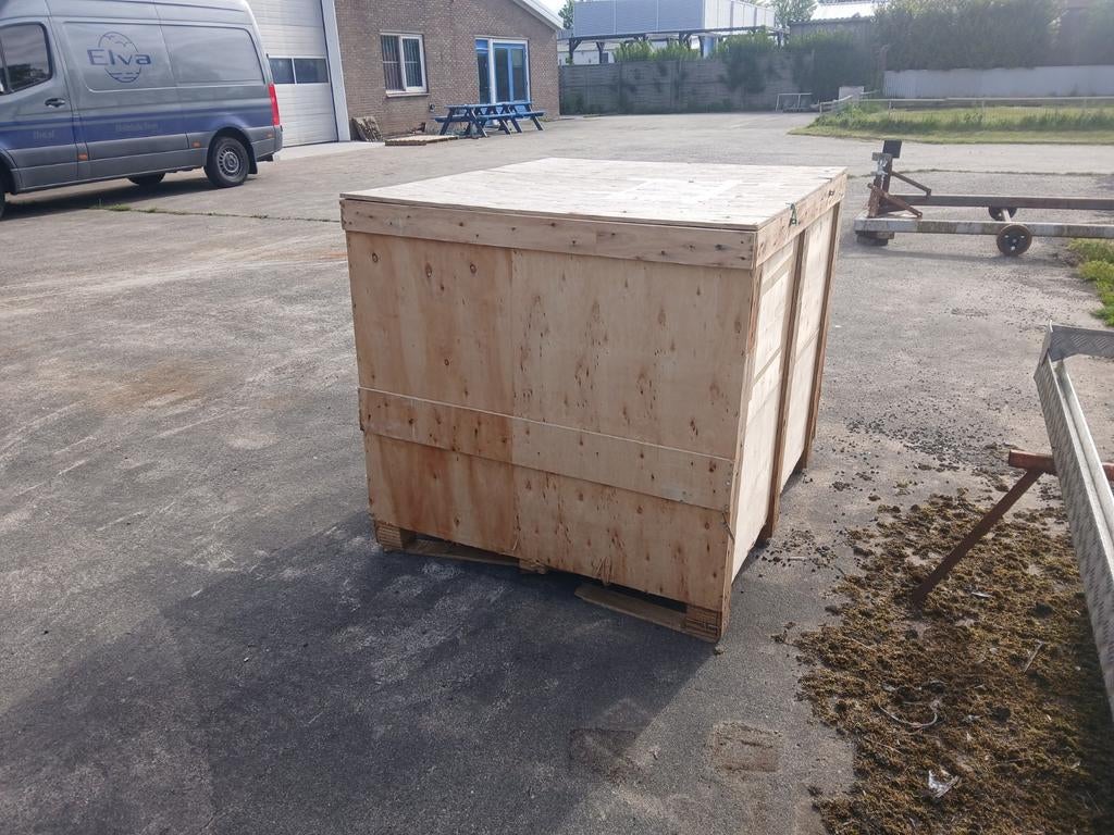 Transport kist. Opslag kist, Ophalen, Gebruikt, Hout, Overige typen