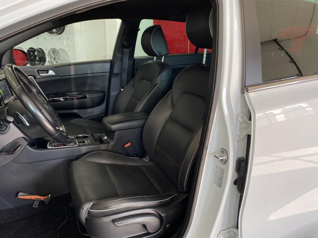 Kia Sportage 1.6 T-GDI 4WD GT-Line First Edition Automaat ,, Auto's, Kia, Gebruikt, 4 cilinders, Parkeersensor, Wit