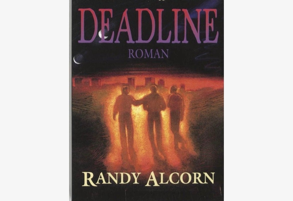 Te koop gevraagd Deadline - Randy Alcorn (Roman), Boeken, Ophalen of Verzenden, Gelezen, Wereld overig