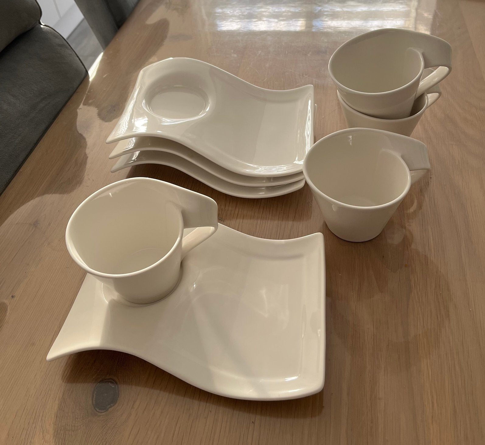 Villeroy & Boch kop en schotels, Ophalen, Zo goed als nieuw, Overige stijlen, Kop(pen) en/of Schotel(s)