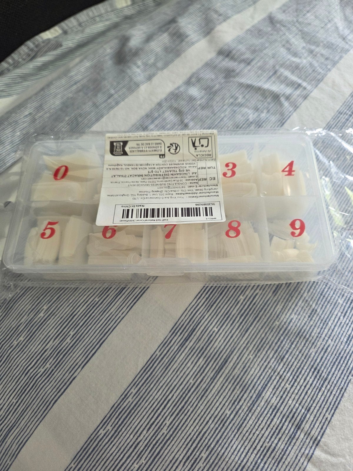 2x 500 st acryl nagels, Sieraden, Tassen en Uiterlijk, Uiterlijk | Lichaamsverzorging, Ophalen of Verzenden