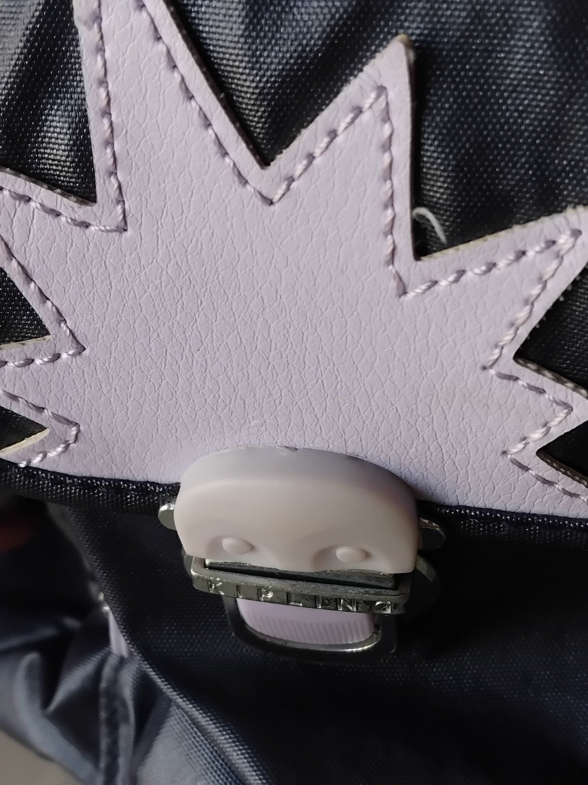 Kipling rugzak donkerblauw met lichtpaarse details, Ophalen of Verzenden, Zo goed als nieuw, Jongen of Meisje