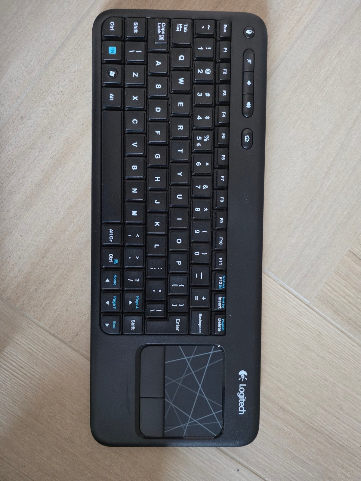 Logitech K400 Draadloos Toetsenbord met Touchpad, Ophalen, Gebruikt, Logitech, Draadloos