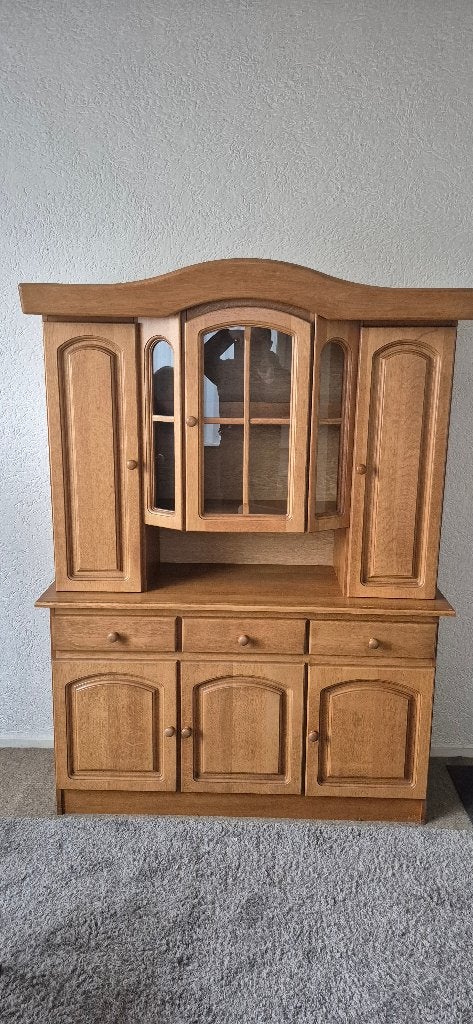 buffetkast, Ophalen, Gebruikt, Blank eiken, 150 tot 200 cm