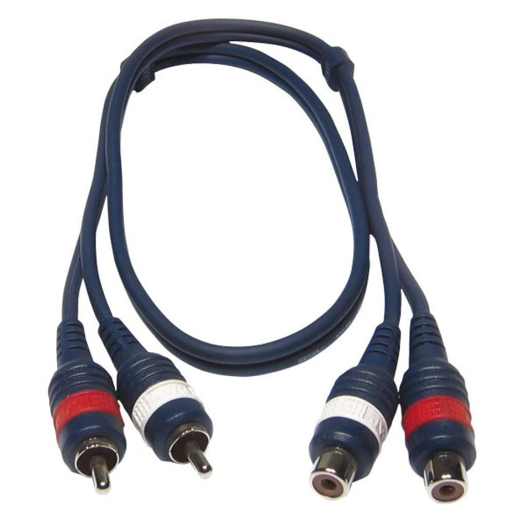 Hilec CL-273 2x Female RCA  2x Male RCA line cable - 3m, ., Nieuw, Ophalen of Verzenden, 2 tot 5 meter