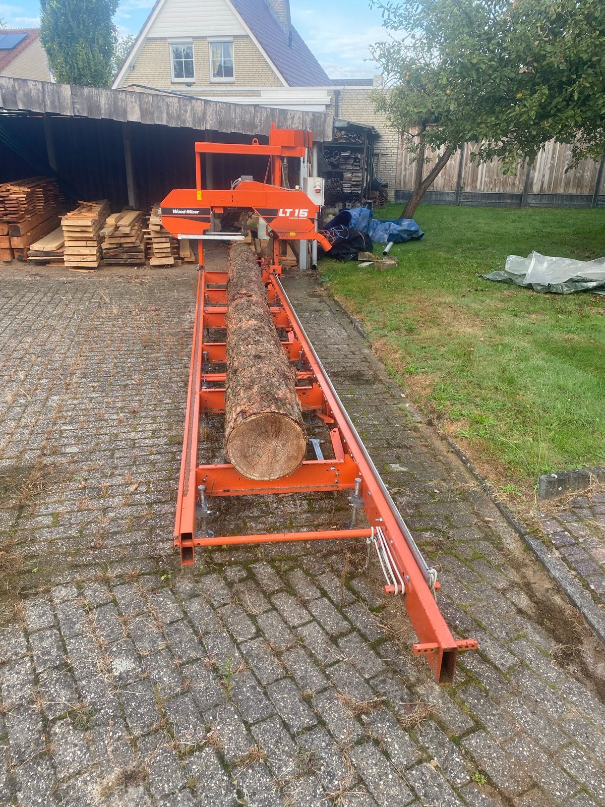 Woodmizer LT15 Zaagmachine met nieuw railsysteem (2023), Ophalen of Verzenden