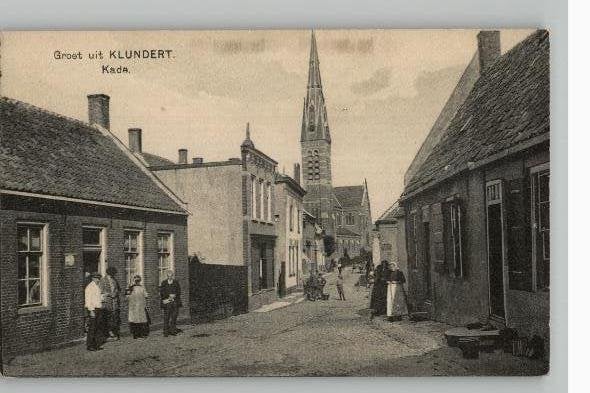 Fijnaart Voorstraat uitg Efijba st jaren 50
