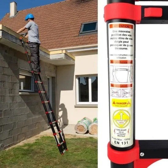 nieuwe modellen professionele telescoopladder 5.60m, Doe-het-zelf en Verbouw, Ophalen of Verzenden, Nieuw, 4 meter of meer