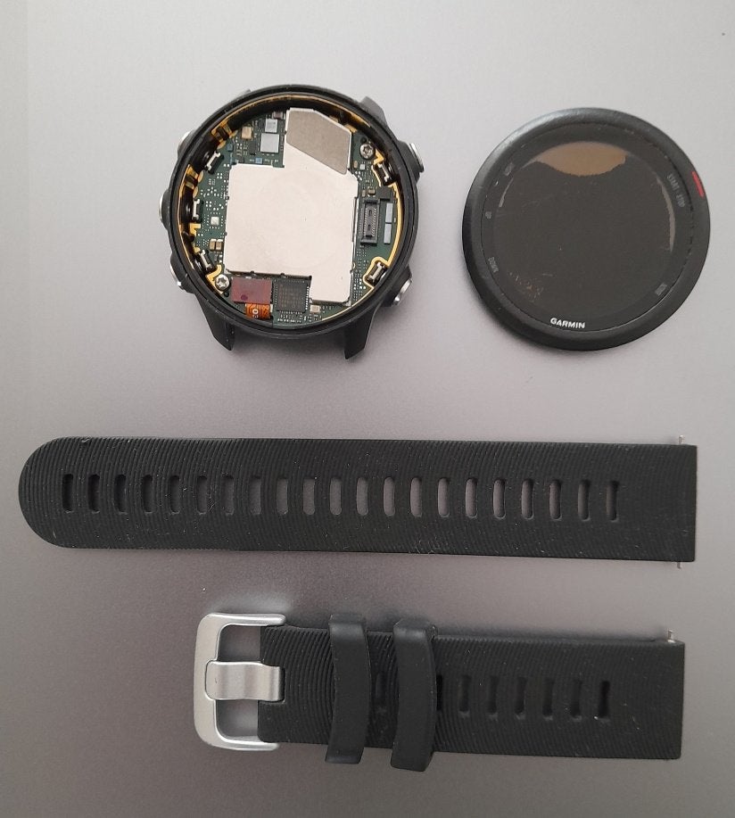 Garmin ForeRunner 245 defect, Gebruikt, Zwart, Garmin forerunner, Stappen