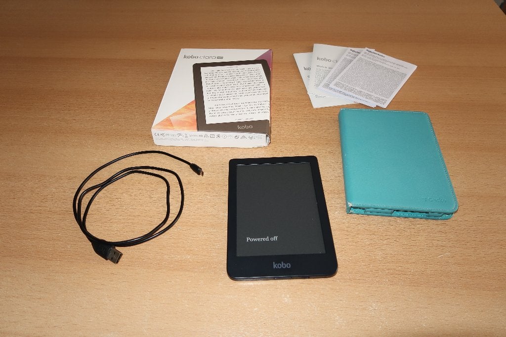 Kobo Clara HD E-reader / ereader 6 inch zwart, 8 GB, 6 inch of minder, Ophalen of Verzenden, Zo goed als nieuw