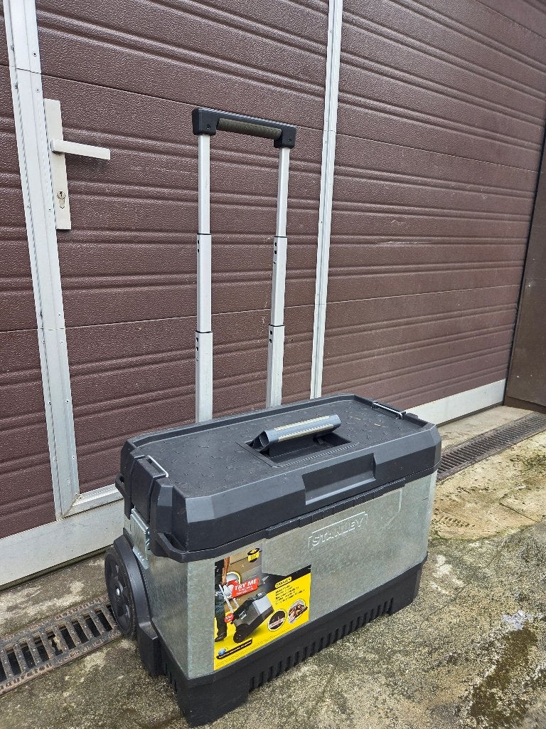 Stanly 16.5 gal  / 63 liter Gereedschap kist, Ophalen of Verzenden, Gebruikt
