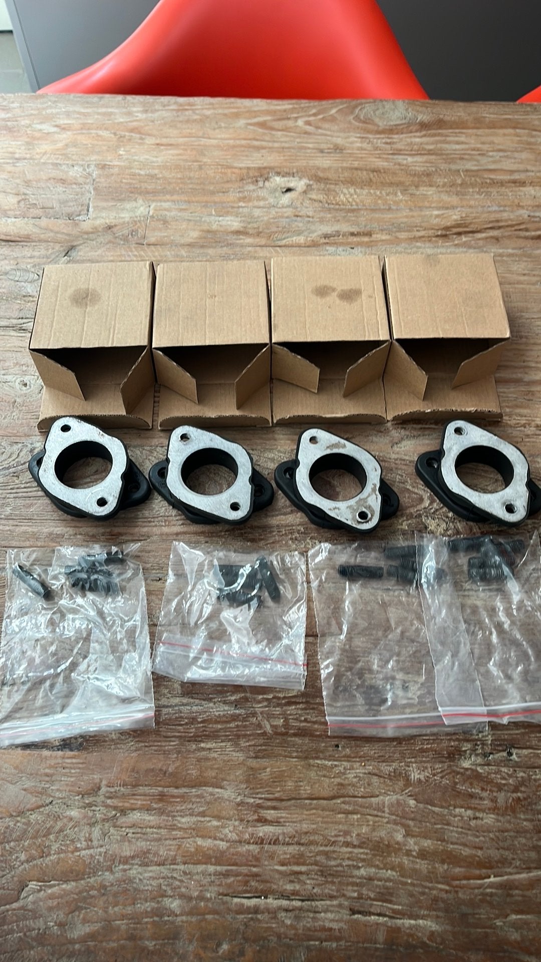 Alfa Romeo 105 serie inlaatrubbers, Auto-onderdelen, Ophalen of Verzenden