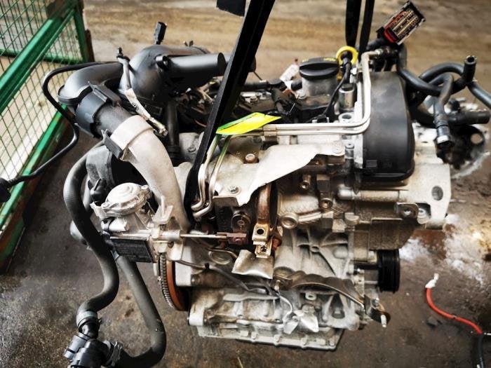 Motor van een Volkswagen Golf, Gebruikt, -, Volkswagen, -