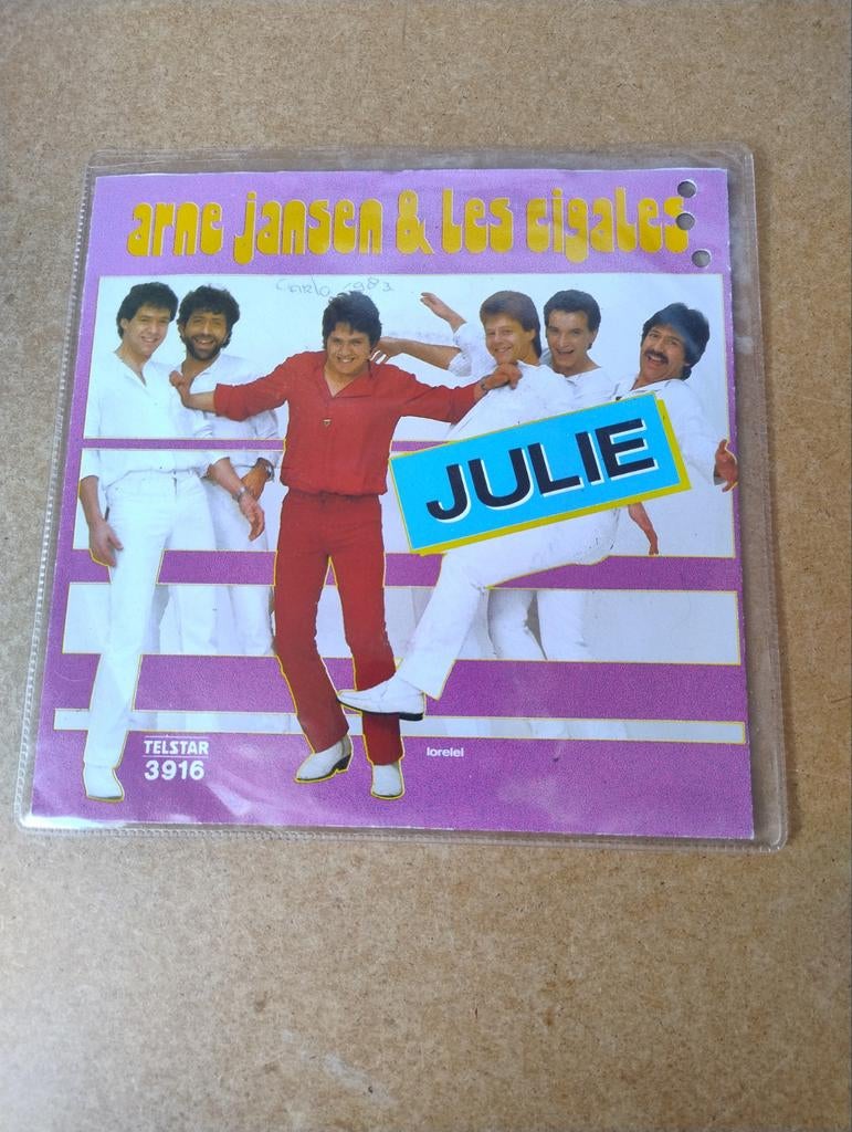 Arne Jansen & les cigales - Julie, Ophalen of Verzenden, Zo goed als nieuw, Pop