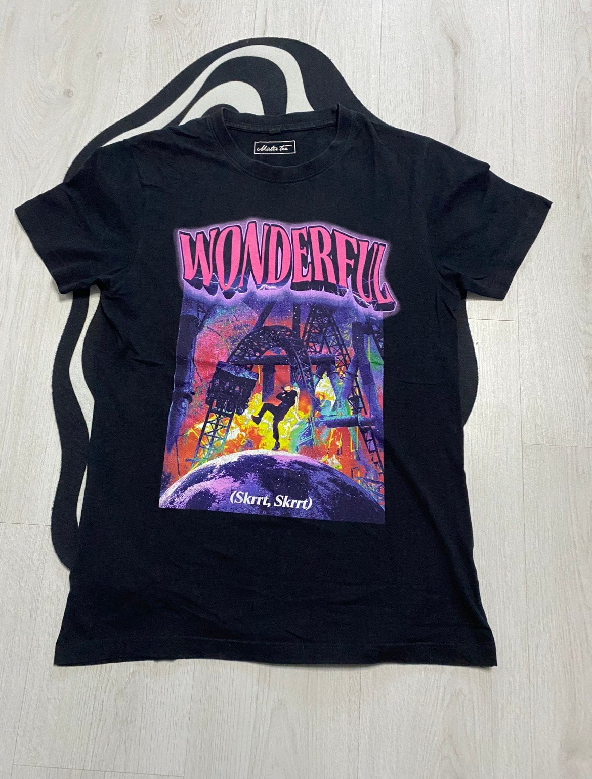 Wonderful T-shirt, Verzenden, Gedragen, Maat 48/50 (M), Meerkleurig