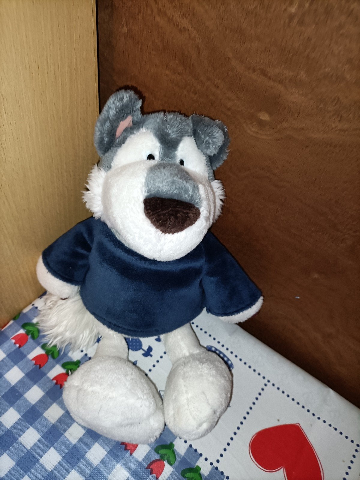 Nici Jack de Husky Knuffel 26 cm groot, Ophalen of Verzenden, Zo goed als nieuw, Overige typen