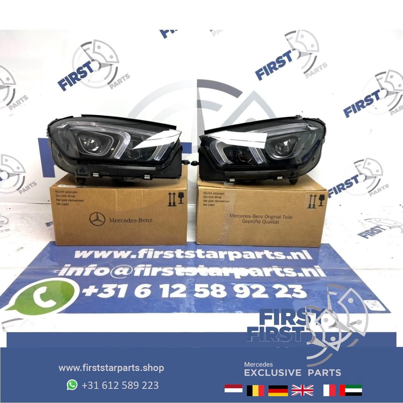 W167 V167 C167 GLE HIGH PERFORMANCE LED KOPLAMPEN Mercedes 2