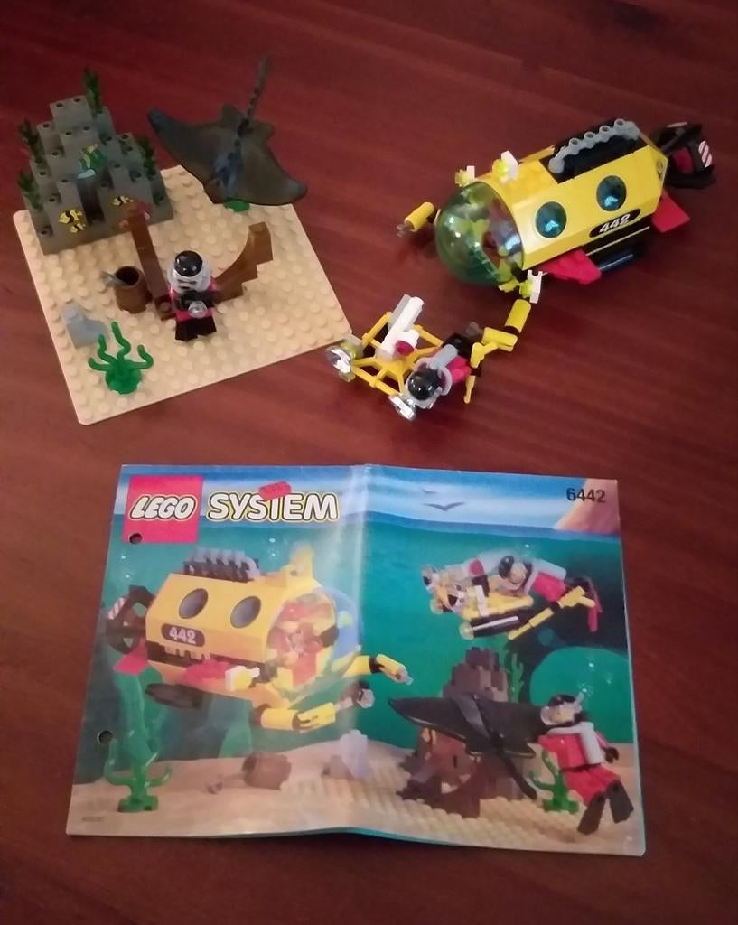 Lego Diepzeewereld, Ophalen