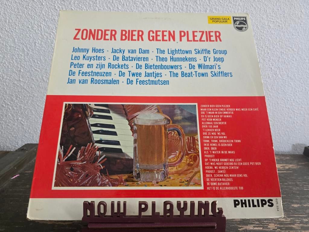 Zonder bier geen plezier, Cd's en Dvd's, Vinyl | Verzamelalbums, Gebruikt, Nederlandstalig, 12 inch, Ophalen of Verzenden