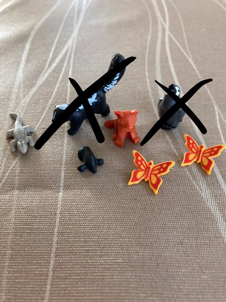 Playmobil vlinder, mol…, Ophalen of Verzenden, Zo goed als nieuw