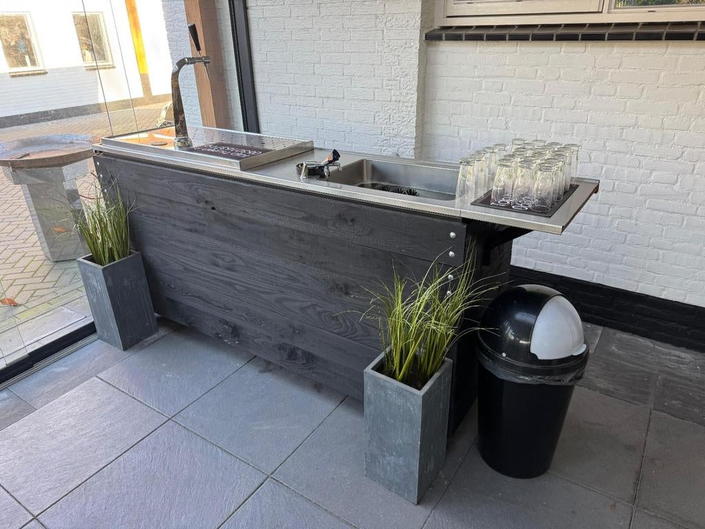 Mobiele Bar / Biertap te huur, Hobby en Vrije tijd, Feestartikelen | Verhuur, Nieuw, Overige, Ophalen of Verzenden