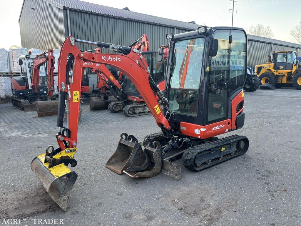 KUBOTA KX019-4, Zakelijke goederen, Machines en Bouw | Kranen en Graafmachines