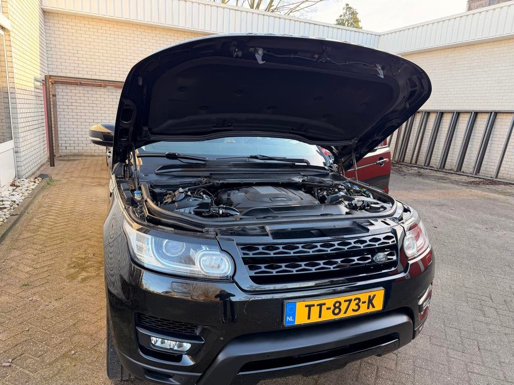 Land Rover Range Rover (sport) 3.0 Sdv6 AUT 2015 Zwart, Auto's, Land Rover, Euro 5, 2993 cc, Zwart, 2083 kg