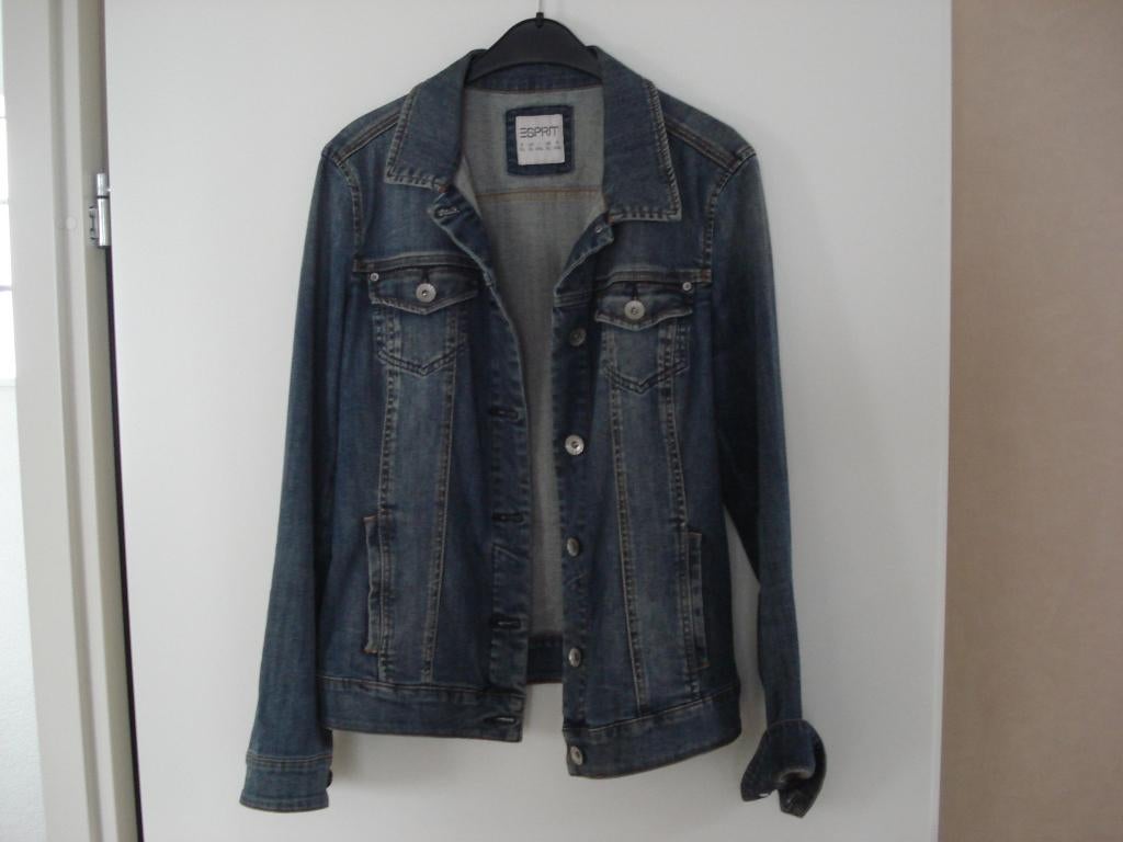 Spijkerjack, Blauw, Overige maten, Ophalen of Verzenden, Esprit