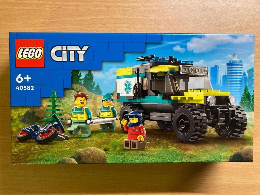 Lego 40582 City 4x4 Off-Road Ambulance Rescue, Ophalen of Verzenden, Nieuw, Complete set, Lego