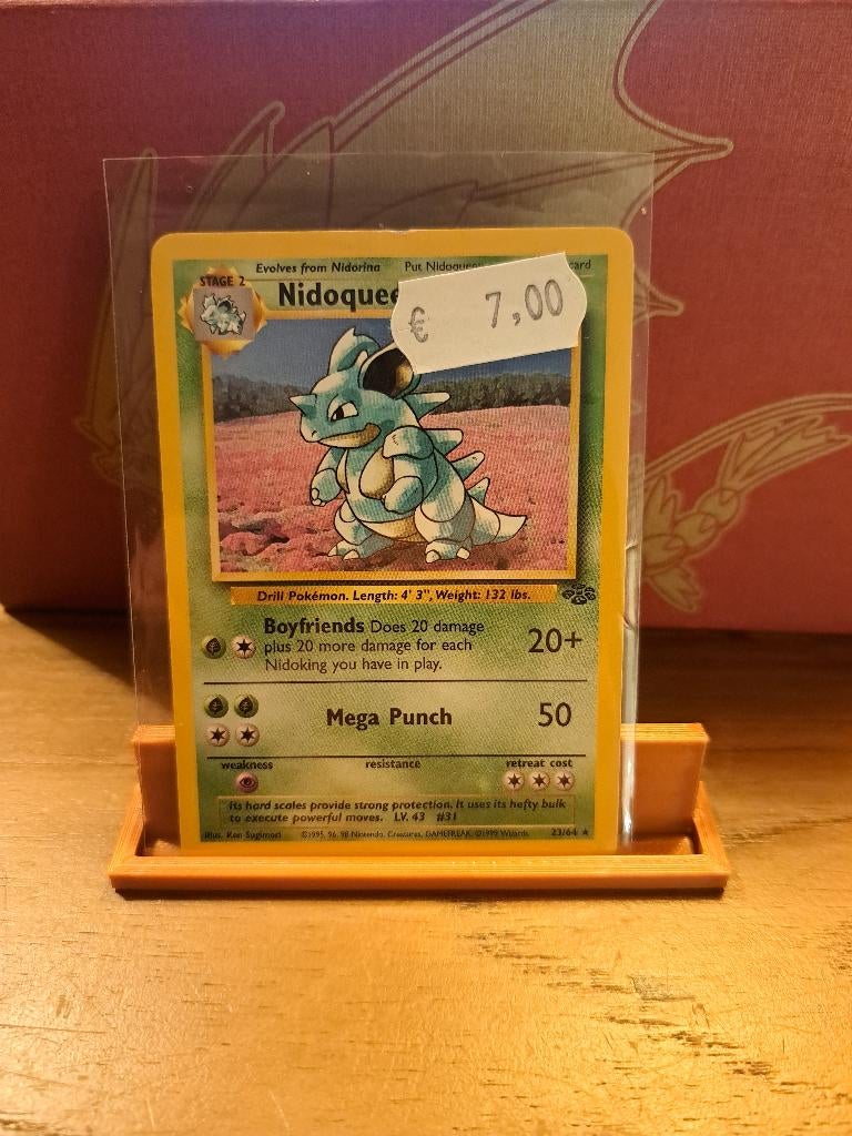 Nidoqueen 23/64 	 € 7,00, Ophalen of Verzenden, Zo goed als nieuw, Losse kaart