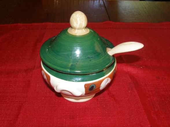 Zell Babette schaaltje met lepel, Ophalen of Verzenden