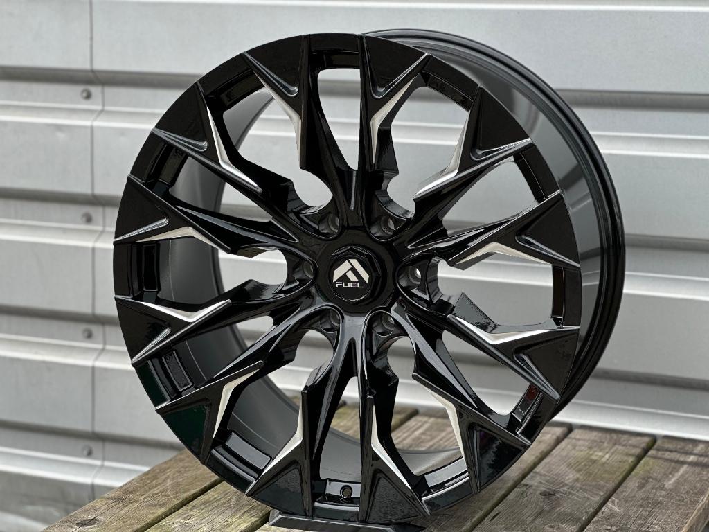 22" 6x139.7 RAM FUEL Look Performance Sportvelgen DODGE RAM, Auto-onderdelen, Banden en Velgen, 2525LV, Bestelwagen, Velg(en)