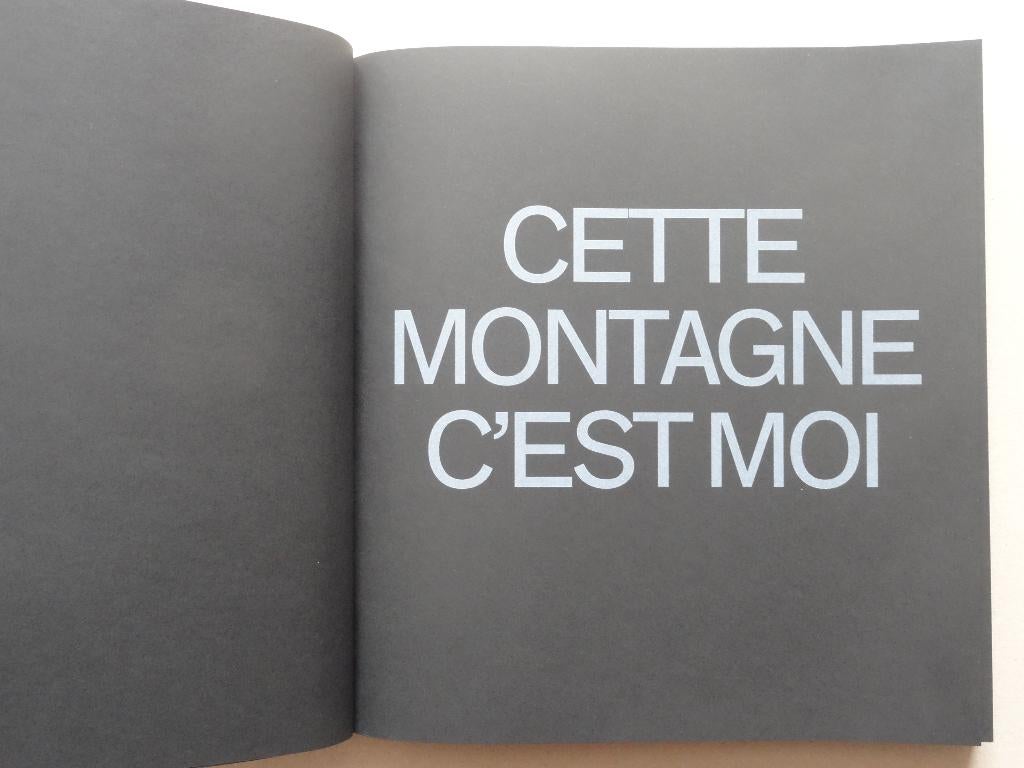 Cette montagne, c'est moi, fotoboek, als nieuw, Witho Worms, Verzenden, Zo goed als nieuw, Fotografen