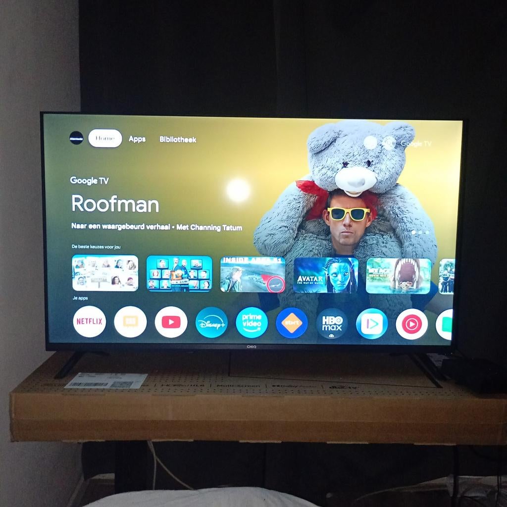 Chiq Smart Tv 40 inch 1 weekje oud, Overige merken, 50 Hz, LCD, Nieuw