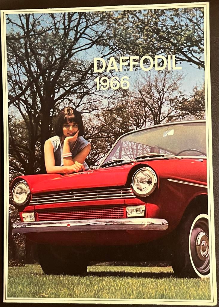 DAF Daffodil folder 1966 - Zeldzaam / zeer nette staat, Ophalen of Verzenden, Zo goed als nieuw, Overige merken