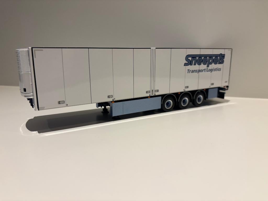 WSI  REEFER TRAILER  3 AXLE  SNEEPELS TRANSPORT   NEW NEW, Ophalen of Verzenden, Nieuw, Bus of Vrachtwagen, Wsi