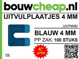 Uitvulplaatjes 1-2-3-4-5-7-10mm in A 48 Stuks.navulverpak., Doe-het-zelf en Verbouw, Ophalen of Verzenden