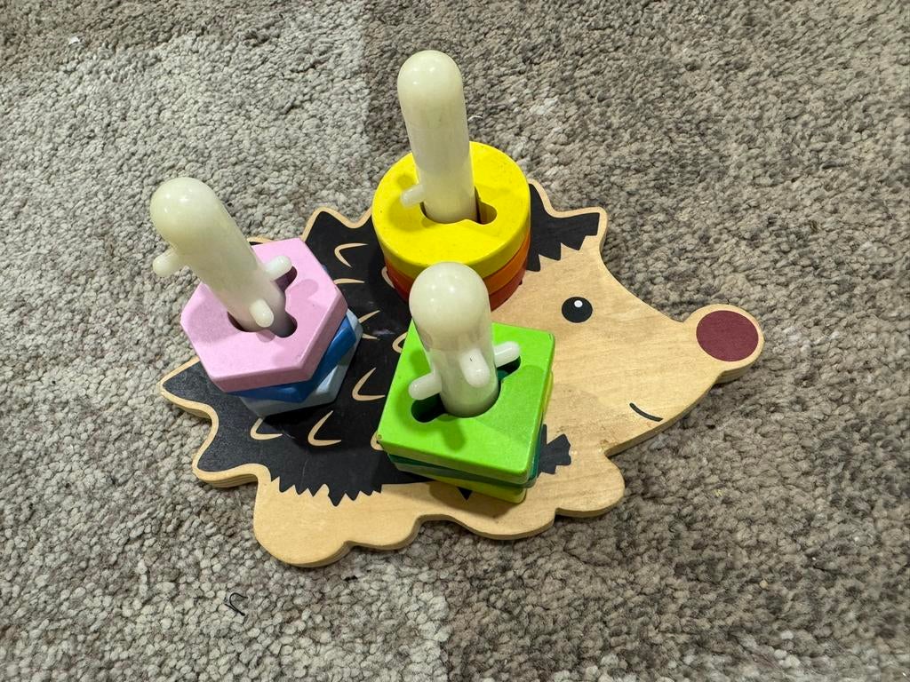 Motoriekpuzzel, Kinderen en Baby's, Speelgoed | Houten speelgoed, Ophalen of Verzenden, Zo goed als nieuw