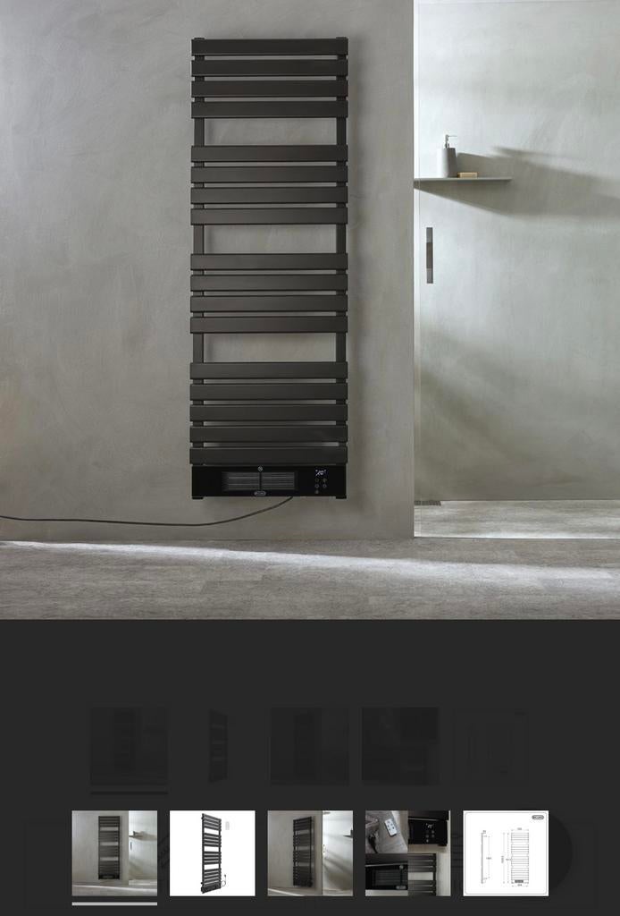 Hudson Reed elektrische handdoekradiator - NIEUW, Radiator, Nieuw, Minder dan 60 cm, Ophalen of Verzenden