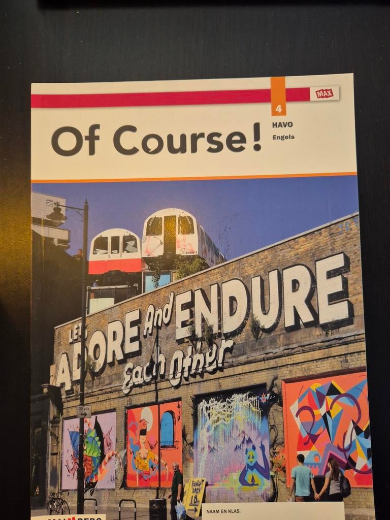 Of Course - 4 havo engels, Verzenden, Zo goed als nieuw, Overige niveaus, Nederlands