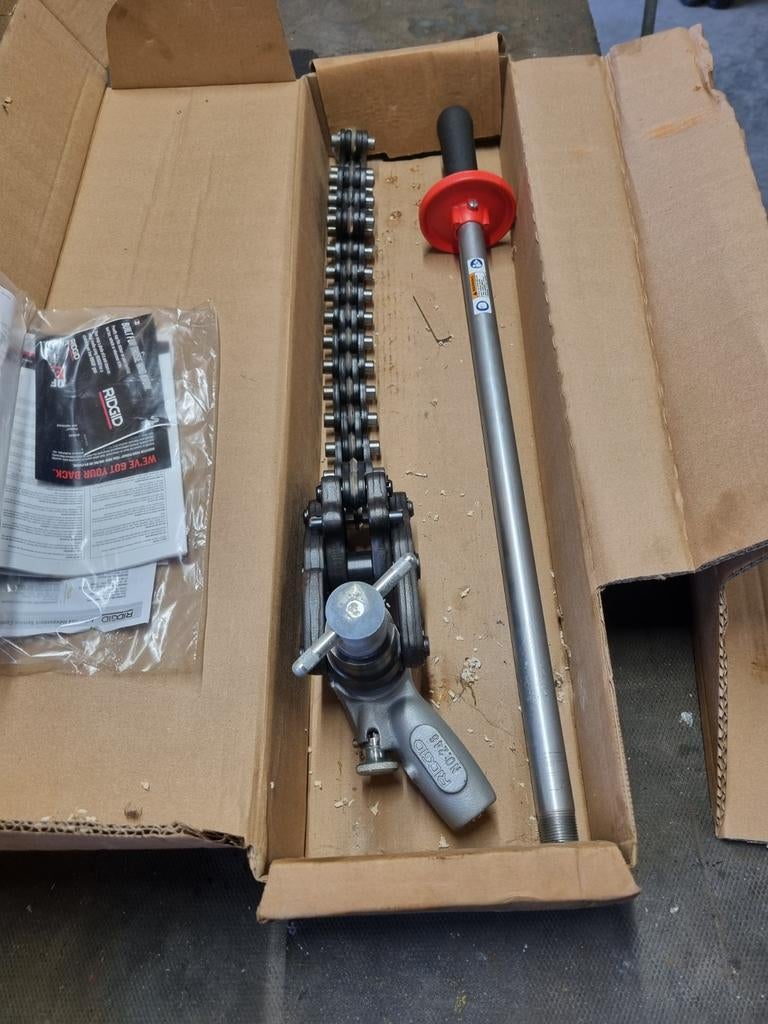 Ridgid no:246 knipketting, Ophalen, Nieuw