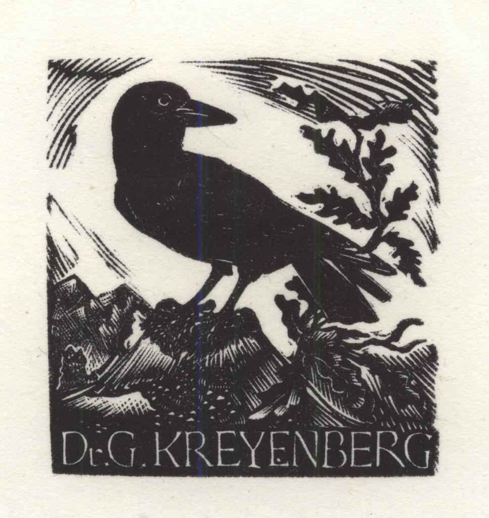 0049 Ex Libris Nederland : Willem Jacob Rozendaal, z.j., Antiek en Kunst, Kunst | Etsen en Gravures, Verzenden