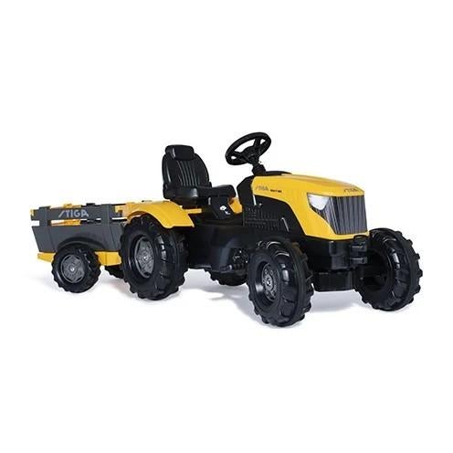 Stiga T-300 speelgoedtractor met karretje, nieuw!, Overige merken, Mertstraat 5, Vrijloopautomaat, Nieuw