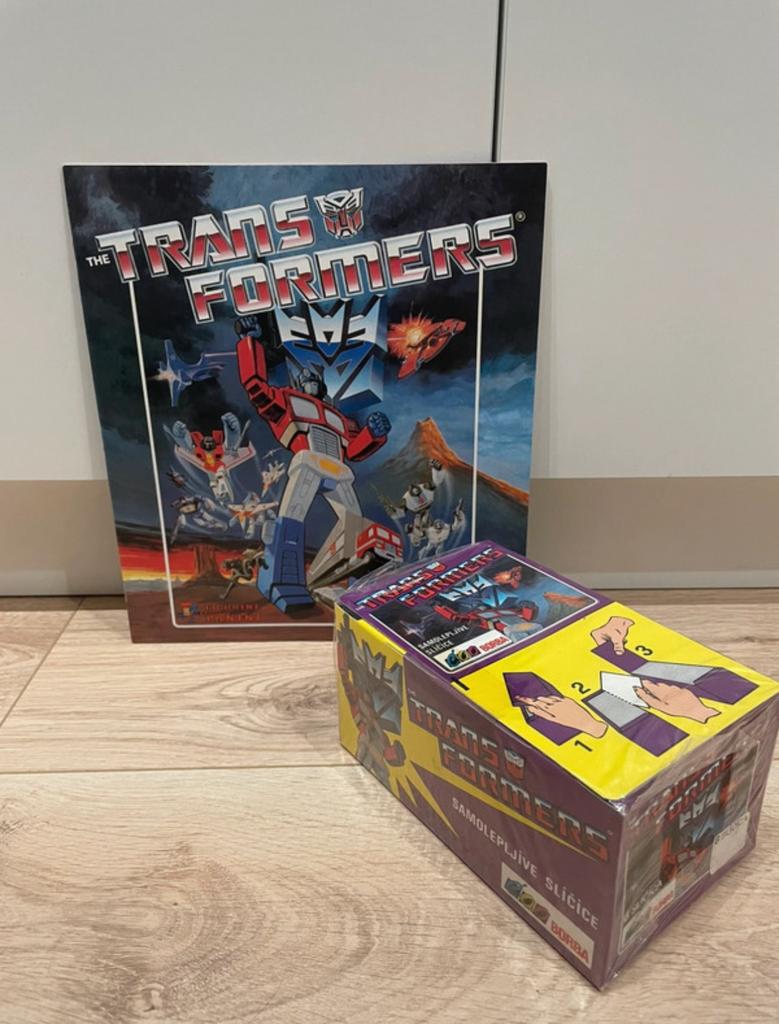 Transformers sticker album en stickers, Overige generaties, Ophalen of Verzenden, Nieuw