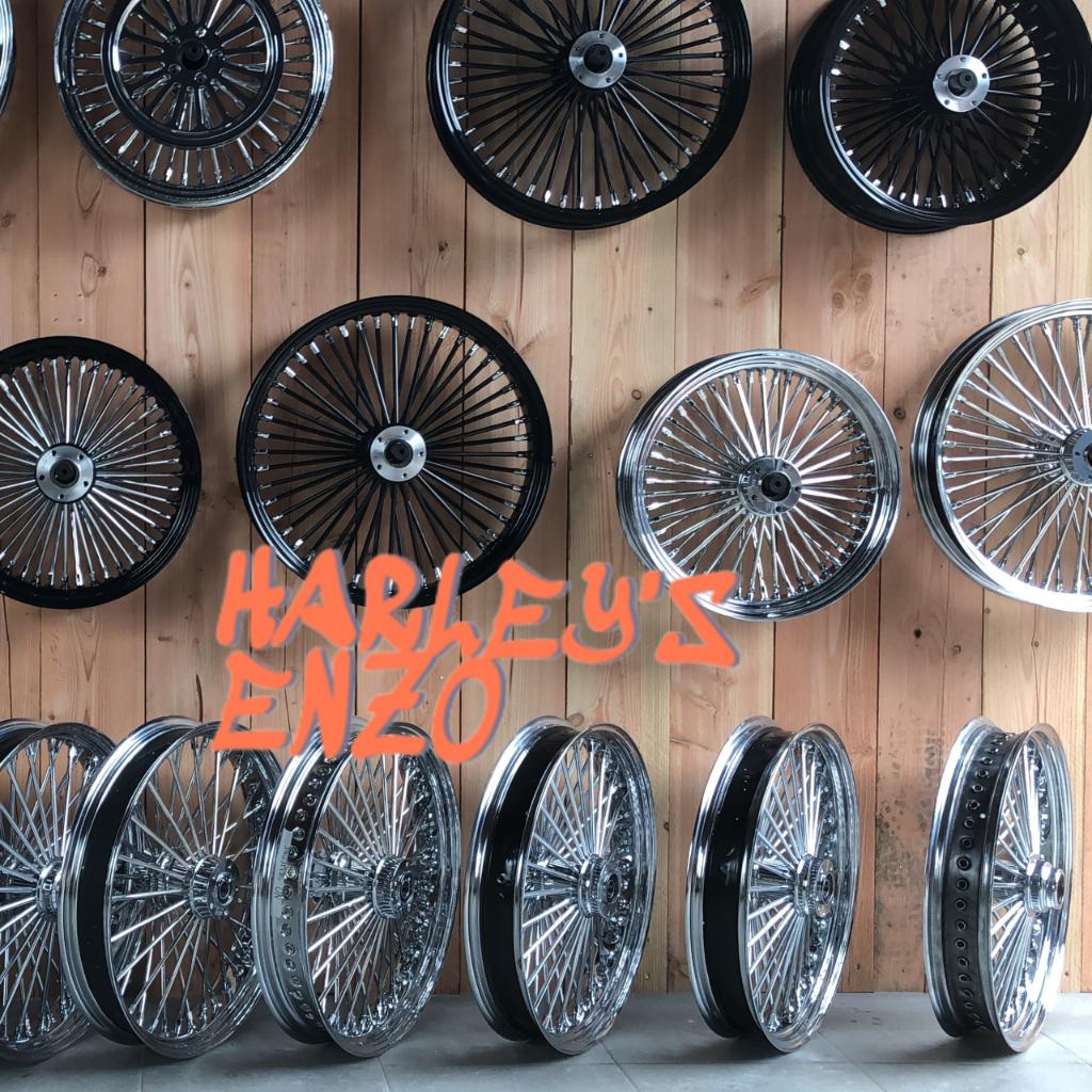 Fat Spoke Mammoth Wielen 16 18 21 inch Big Spoke 52 Spaaks, Ophalen, Nieuw