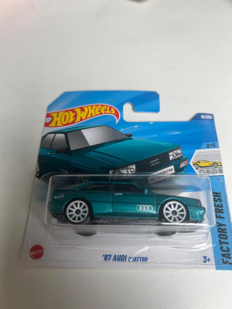 Hotwheels Audi Quattro ‘87, Ophalen of Verzenden, Nieuw, Auto