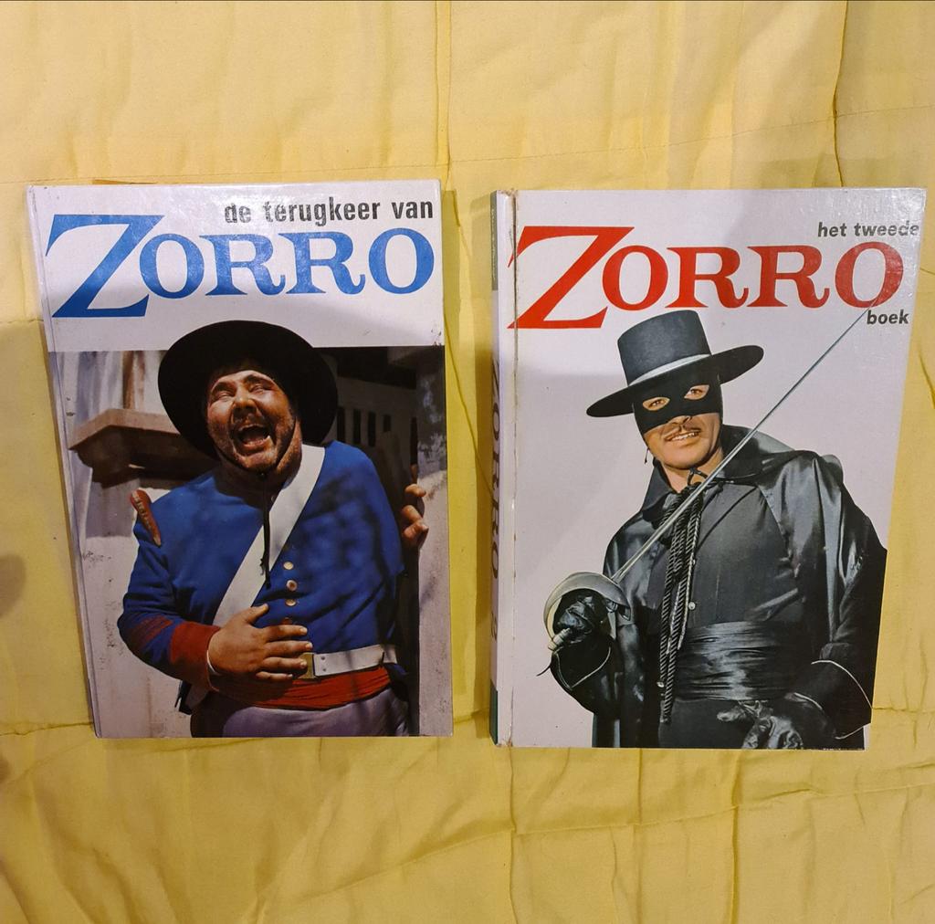 2 Zorro Boeken - De Terugkeer & Het Tweede Boek, Ophalen of Verzenden, Gelezen, Fictie algemeen