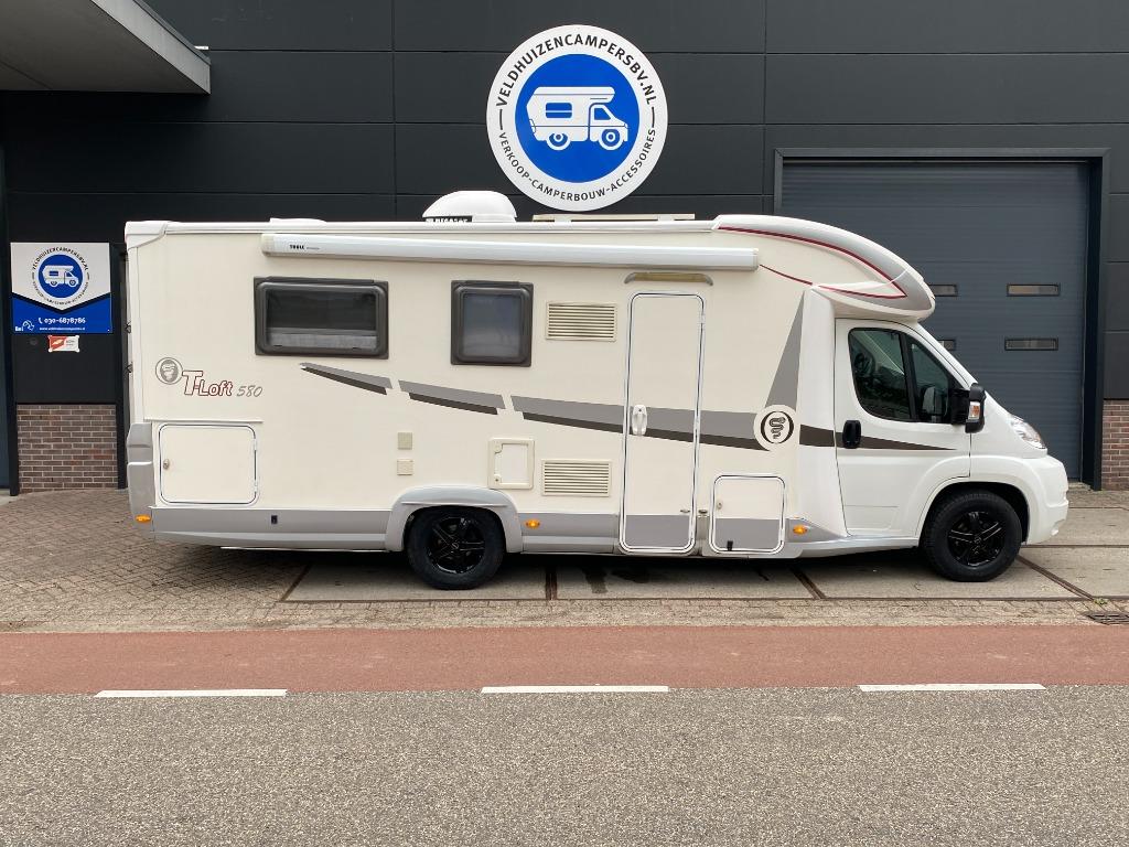 Fiat Ducato* Elnagh Loft 580* 2016* 150 pK* Queensbed+Hefbed, Caravans en Kamperen, Campers, Koelkast, Ringverwarming, Fiat, 7 tot 8 meter