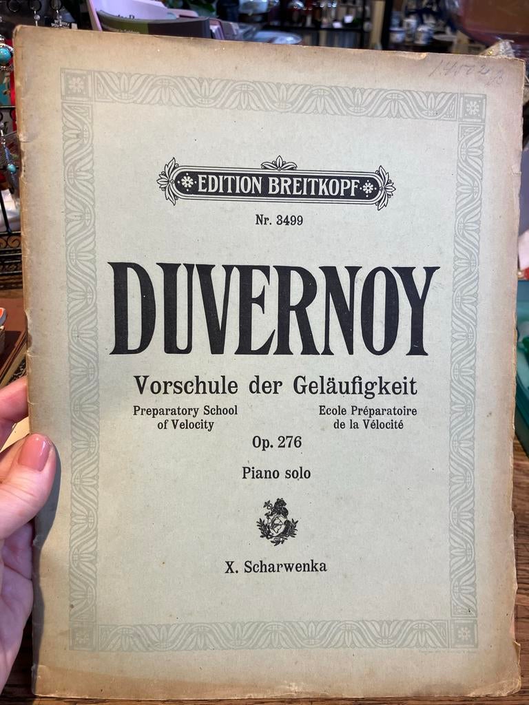 Davernoy Vorshule der Geläufigkeit Op. 276, Gebruikt, Klassiek, Ophalen of Verzenden, Artiest of Componist